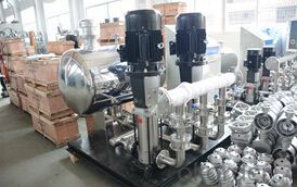 High Pressure Booster Pumps with Pressure Tank