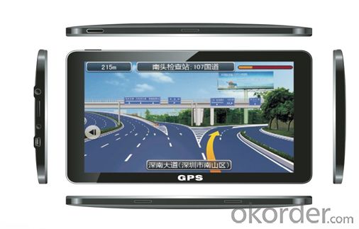 HD 7 inch car gps navigation with wireless rearview camera