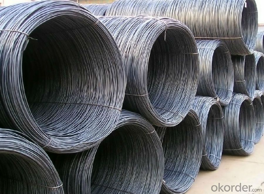 Hot Rolled Steel Wire Rod with Good Quality with The Size 10mm