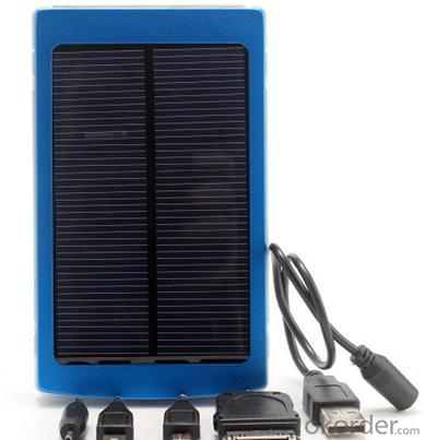 Solar Charger with 10000MAH Capacity and Aluminum Alloy Shell
