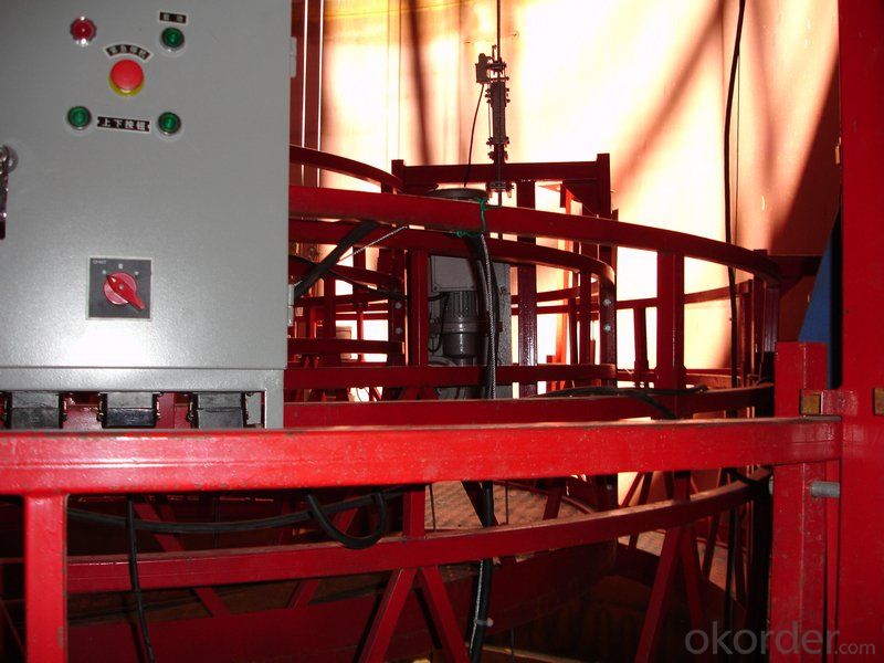 2000Kg 13.2 kW Cirque Suspended Working Platform Scaffold Systems