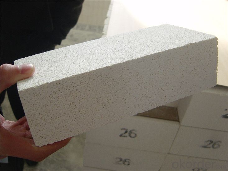Light weight fire clay for  insulating fire brick use