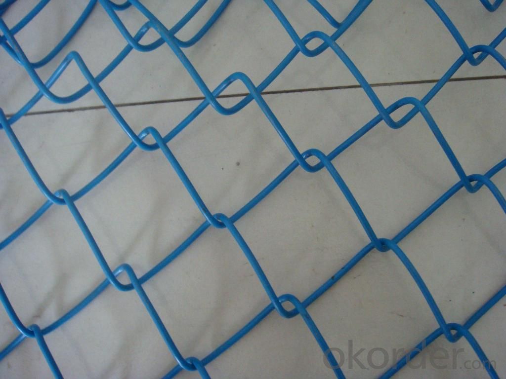 ChAINLINK Wire Mesh for fench PVC coated, electro galvanized