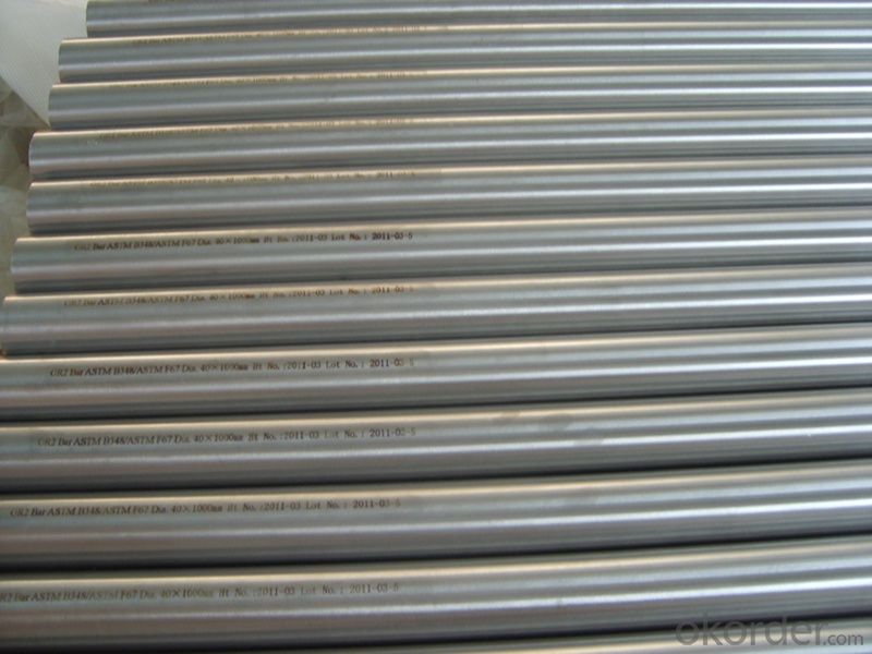 Titanium Alloy Bars Rods Special for Aerospace Industriy in China