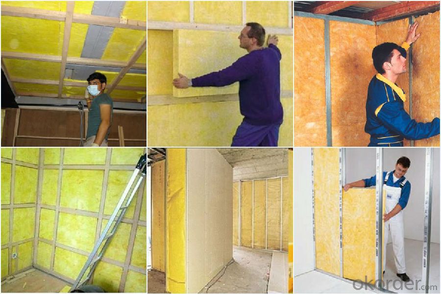 glass wool&Glass wool insulation with aluminum foil faced