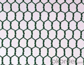 Hexagonal Wire Netting Galvanized and PVC Coated for Fence