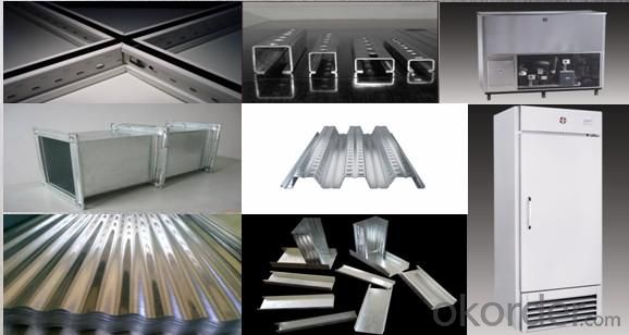 Hot-dip Zinc Coating Steel Building Roof  Walls with Best Quality