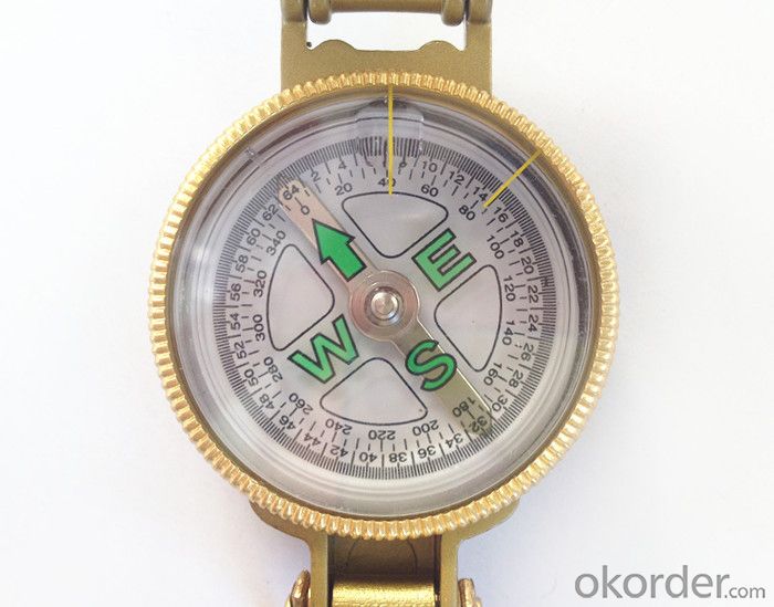 Portable Army or Military Compass in Metal