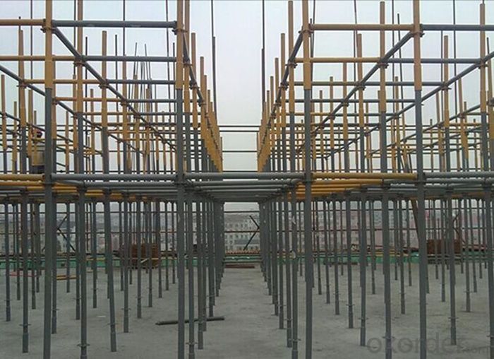 Hot Galvanized Ringlock Scaffolding System with High Load Capacity