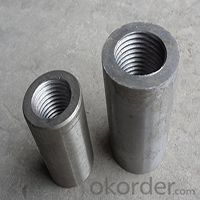 Zinc Plated Hex Coupling Nuts for Pipe Joint Use Punching Molding