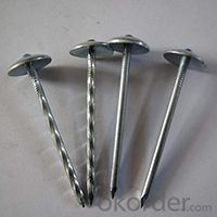 Galvanized Roofing Nail Umbrella Steel Roofing Nails with Low Price