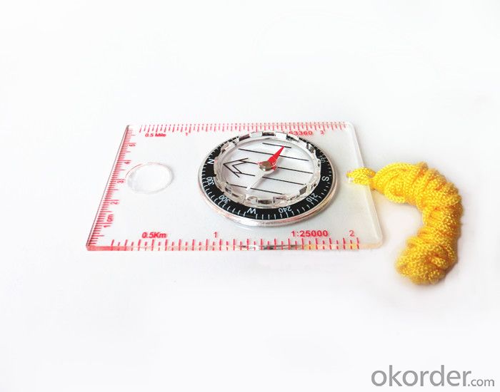 Professional Mapping Mini Compass with Scale