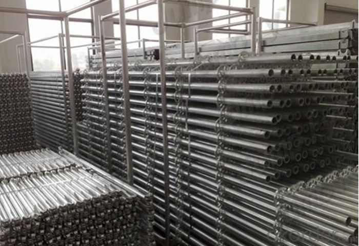 Ringlock Scaffolding System with the Finish of Hot Galvanized