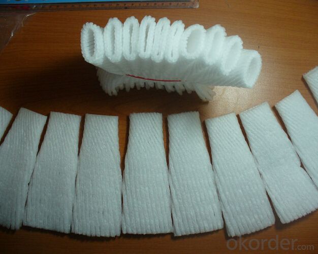 White Foam Sleeve Net for Fruit or Flowers