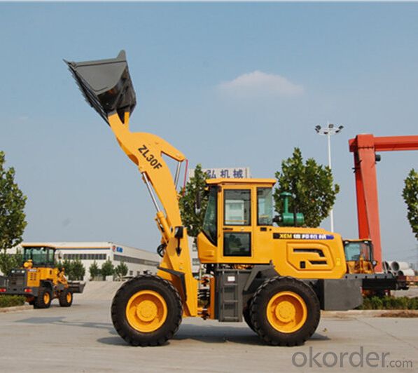 construction machinery ZL30F mini tractor wheel loader  with diesel engine for sale low price
