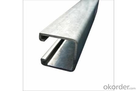 Strut Steel Perforated or Plain Type with Good Quality
