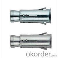 Galvanized Sleeve Anchors with Flange Nut Metal Sleeve Anchor