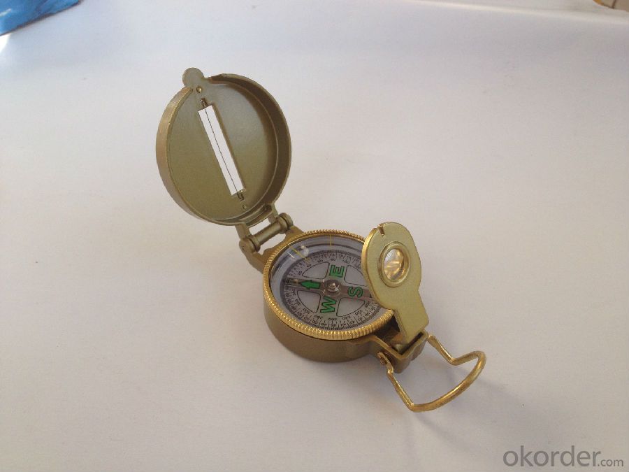 Rugged Army or Military Compass in Metal