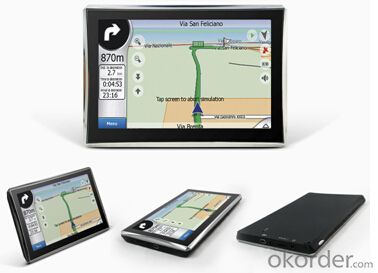 HD Car GPS navigation 7 inch Touch Screen Portable Use