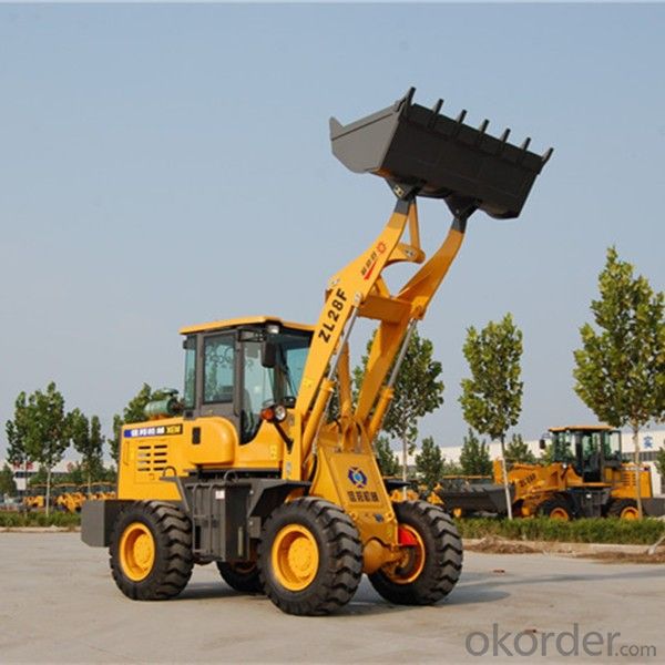New product zl28f mini tractor wheel loader with diesel engine for sale low price