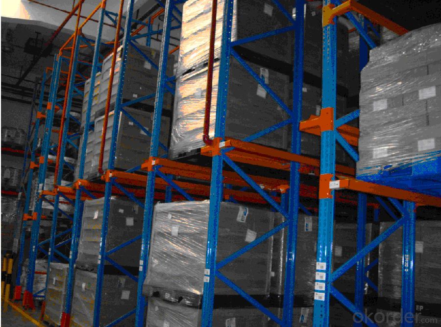 Drive in Type Pallet Racking Shelving System
