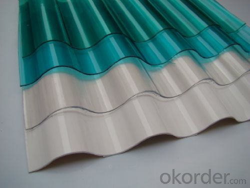 CMAX Medium Wave Corrugated PC  Roofing Sheet
