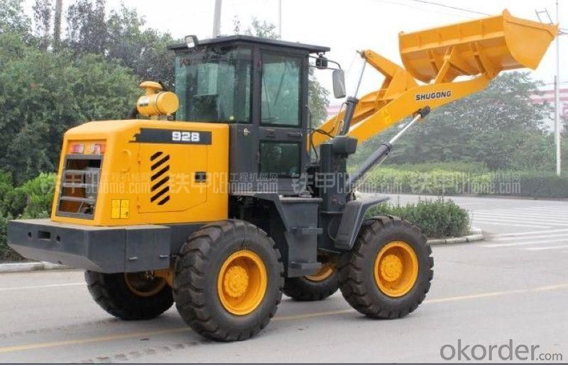2 tons wheel loader with good attachments,zf automatic transmission