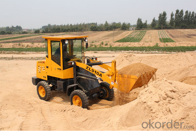 ZL910 with CE wheel loader for sale 1ton chinese mini