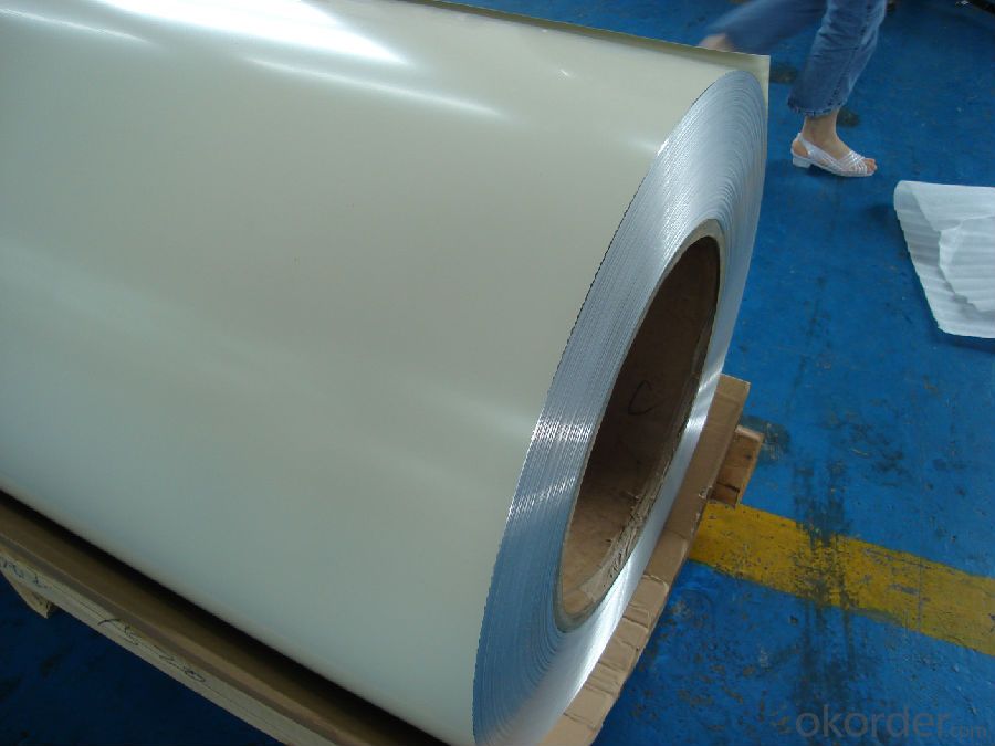 Aluminum PVDF solid color coated Coil Rolls