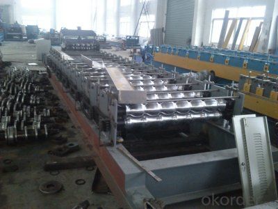 Metal Tile Cold Roll Forming Machines
