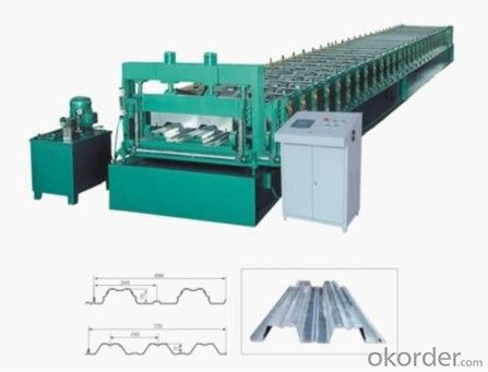 Metal Decking Floor Cold Roll Forming Machines