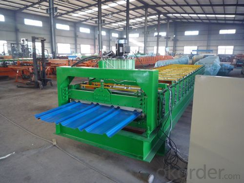 Steel Roofing Sheet Cold Roll Forming Machines