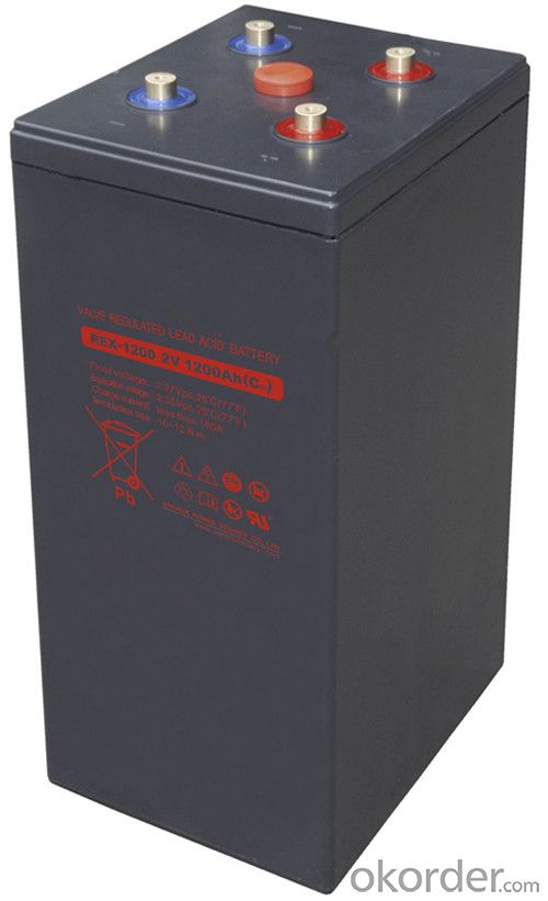 Solar Battery REX Series for Solar and Wind Power REX-2000