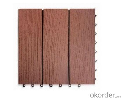 Solar Decking Tiles with recycled material