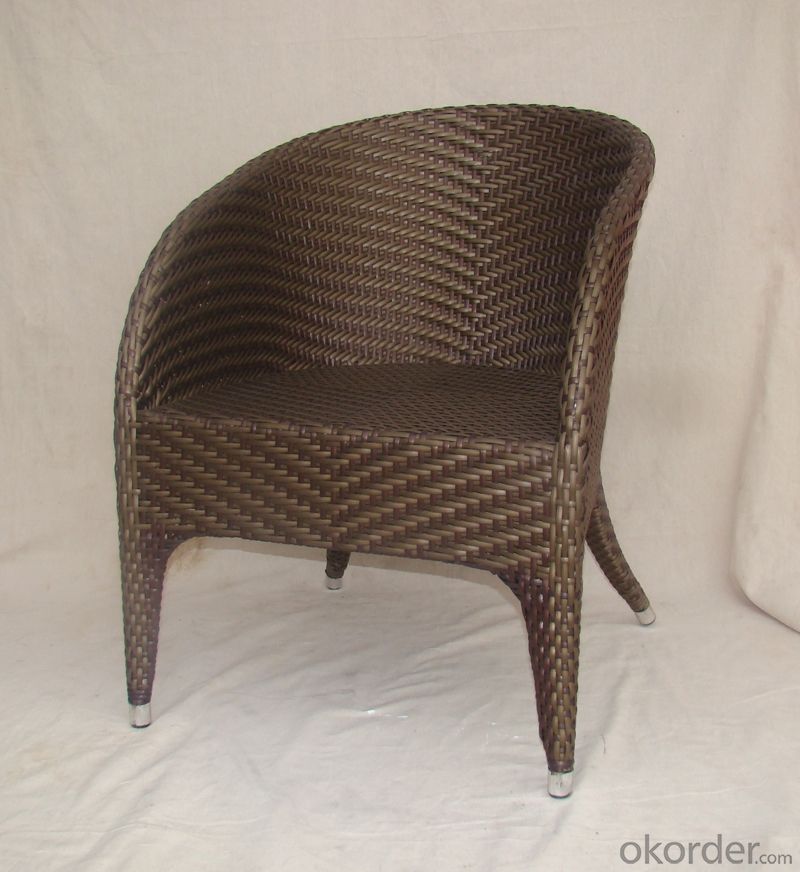 Patio Wicker Furniture Outdoor Rattan Single Chair for Garden use