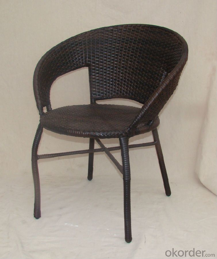 Patio Wicker Furniture Outdoor Rattan Single Chair for Garden use