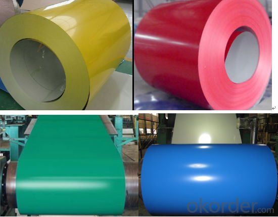 china maufacturer color coated aluzinc steel coil for constuction