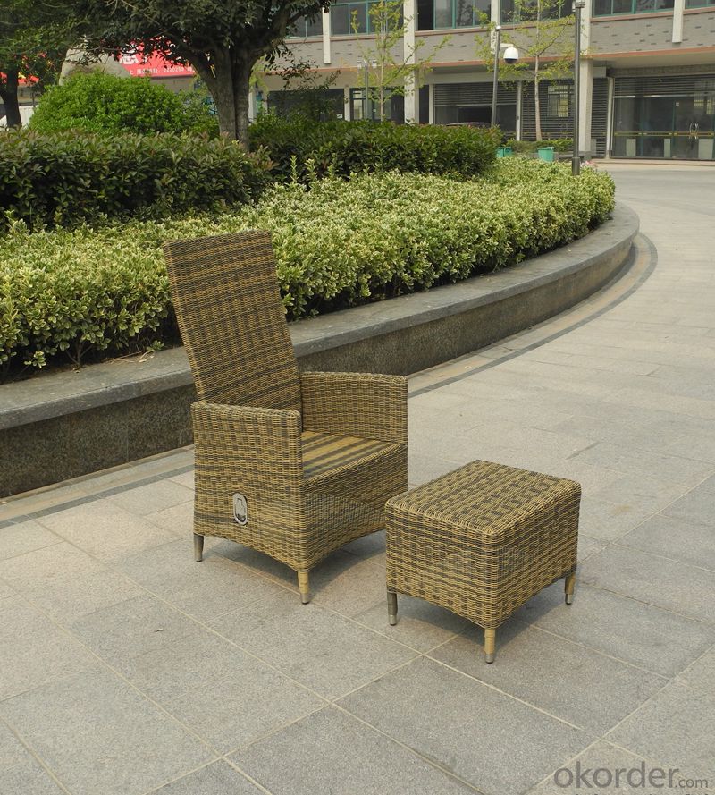 Patio Wicker Furniture Outdoor Rattan Single Chair