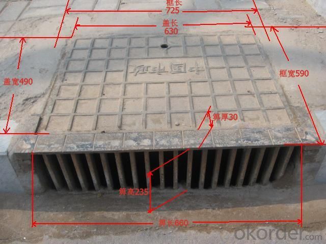 Manhole Cover  with High Quality Low Price Made in China
