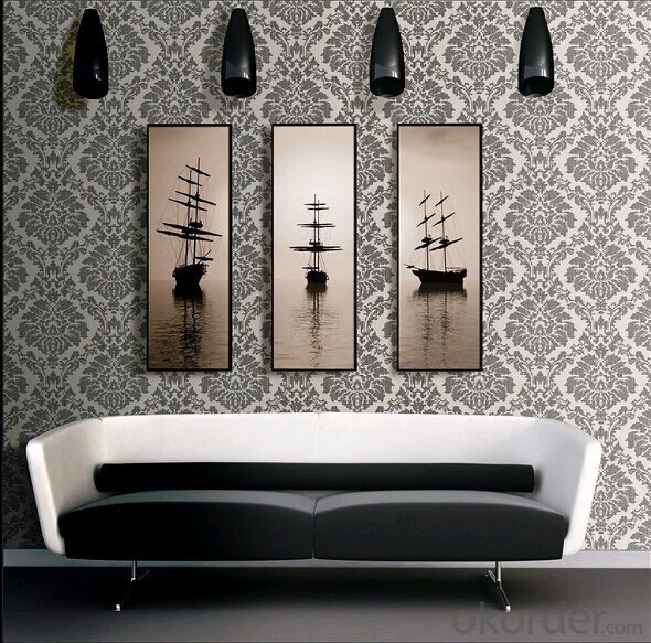 PVC Wallpaper Yves St Laurent Luxury Design Modern Wallpaper