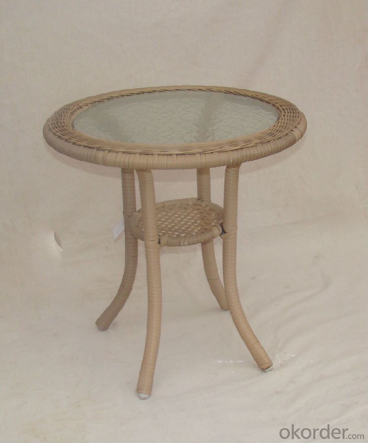 Outdoor Rattan Single Table with Chair for Garden CMAX-SC015