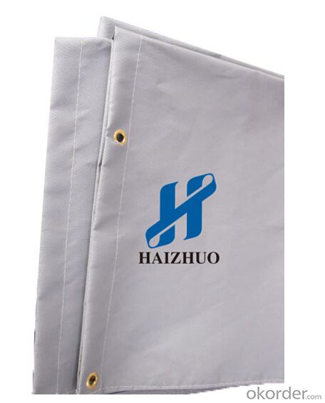 Silicone Coated High Quality Fiberglass Fire Blanket