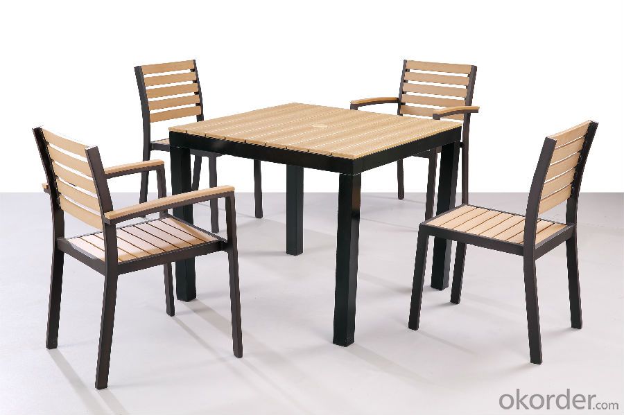 Outdoor Rattan Dining Table with Chair for Garden CMAX-SC013