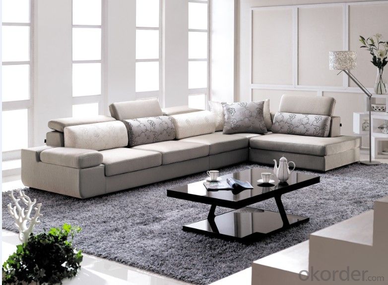 Soft Leather Sofa Classic Style for Living room