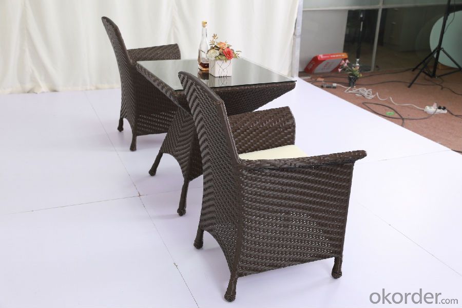 Arm Chair Dinning Set  for Coffee Shop Garden CMAX-DC005LJY