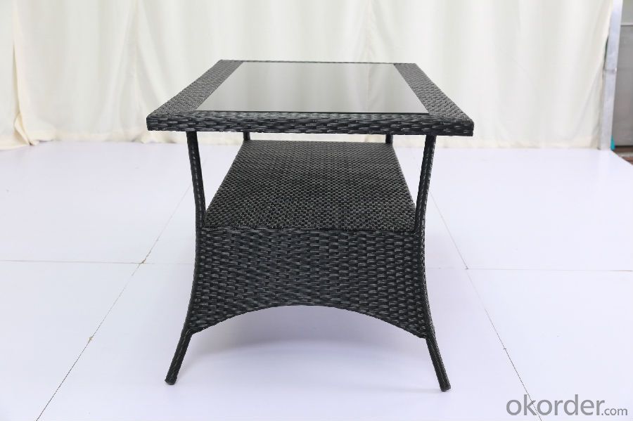 Hand Waved Rattan Dinning Set with 4 Chairs CMAX-DC003LJY