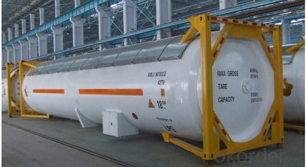 20FT Cement Tank Container for Storing Fuel and Gas
