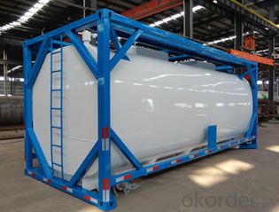 20FT Shipping Tank Container for Storing Fuel and Gas