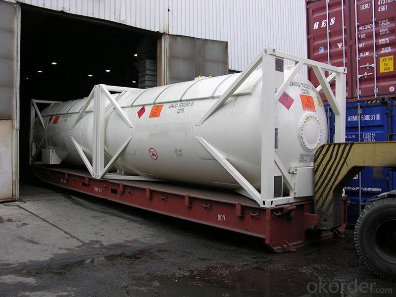 20FT Steel Tank Container for Storing Oil and Gas