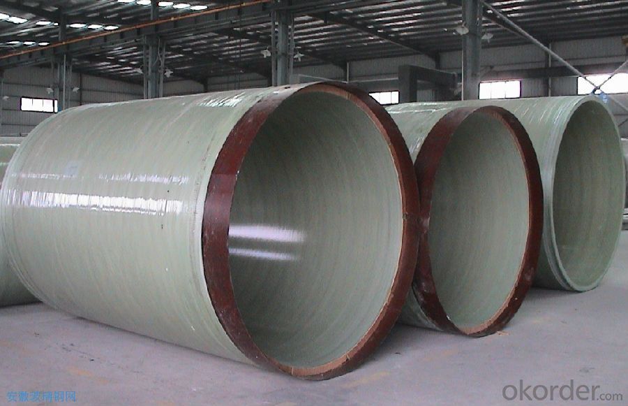 GRP/FRP pipes with Large diameter hydraulic transmission